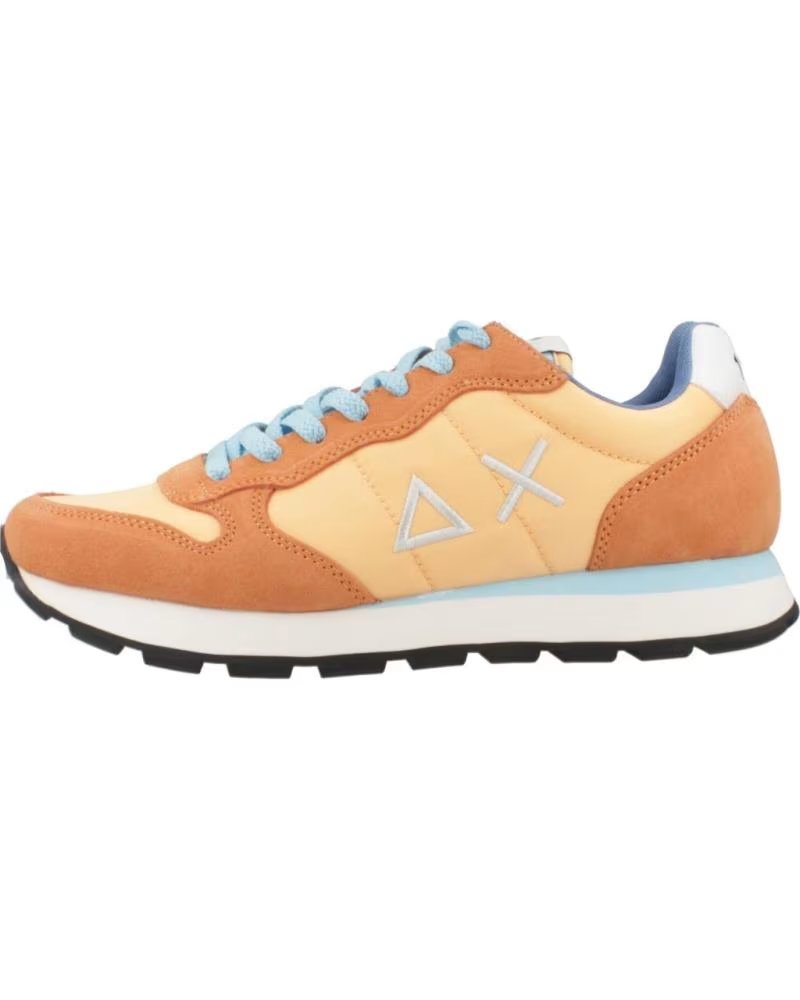 de sun68 zapatillas hombre modelo tom solid color naranja s33 carota