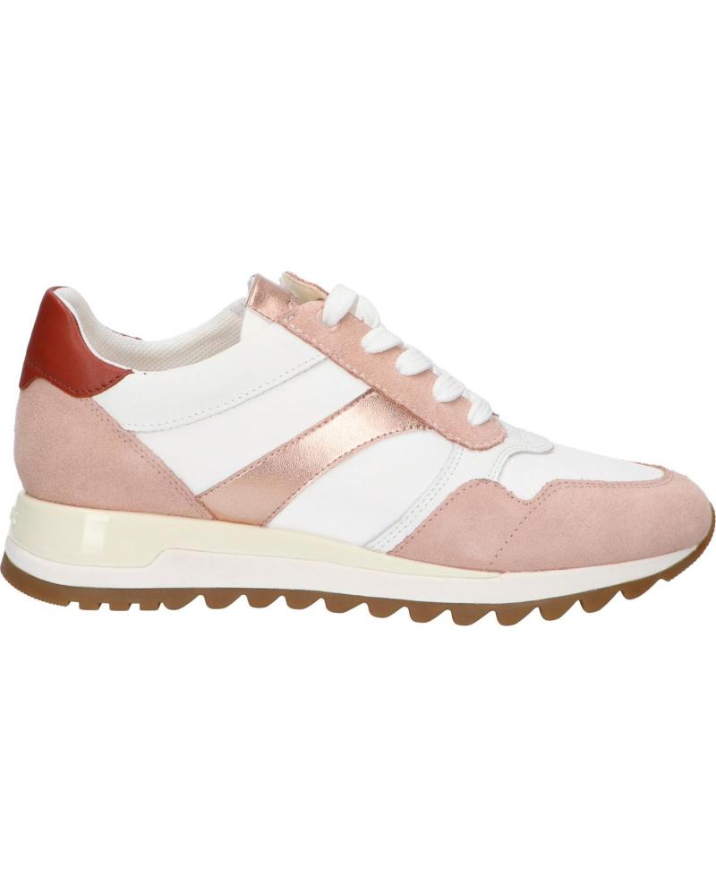 Deportivas de Mujer GEOX D15AQA 022FU D TABELYA C5825 NUDE-WHITE ROSA