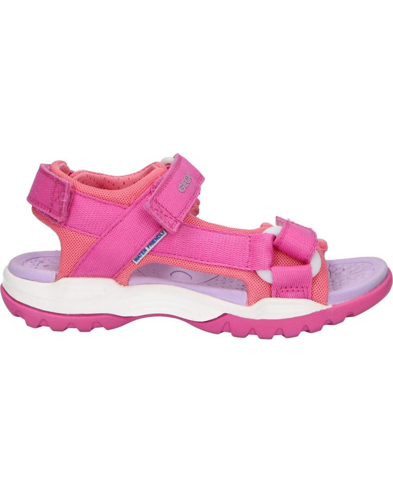 Sandalias de Niña GEOX J450WA 01411 J BOREALIS C8N7Q FUCHSIA-LT CORAL ROSA