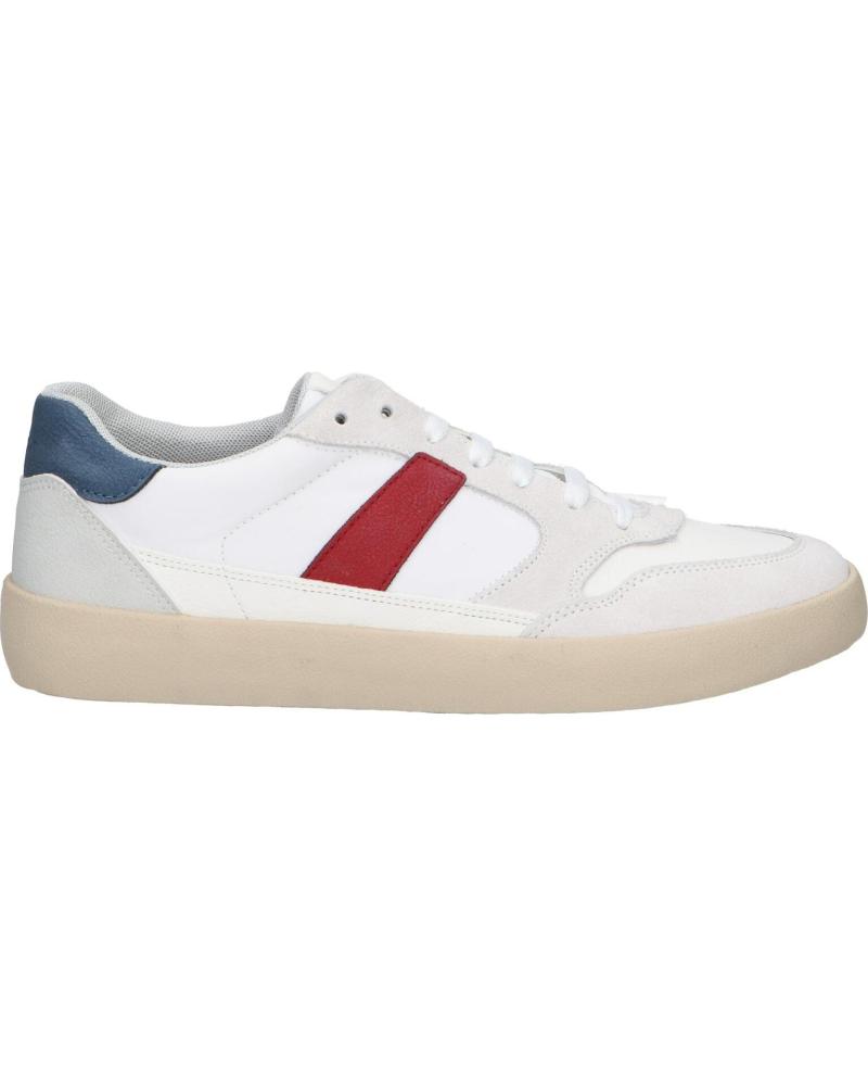 Deportivas de Hombre GEOX U45BUB 0PTFU U AFFILE C0050 WHITE-RED WHITE-RED