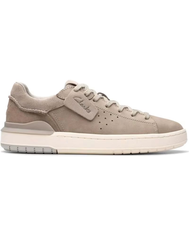 Clarks Zapatos de Sport Courtlite 2 Run Hombre Gris