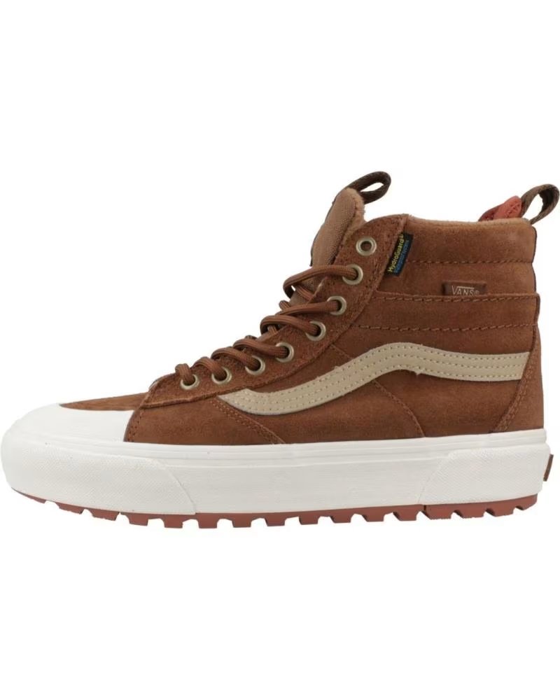 Vans Off The Wall Zapatillas Mujer Vans Modelo Mte SK8-HI Waterproof Color Mar Brown