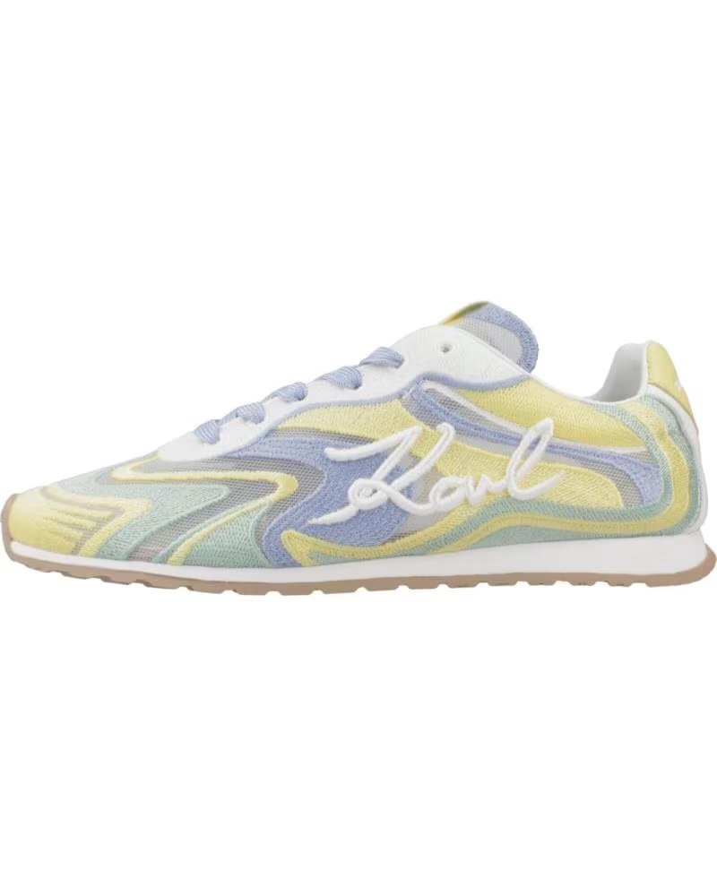 Karl Lagerfeld Zapatillas Mujer Modelo Venus Mesh Mix Lo Lace Color Azul My Myb Lime