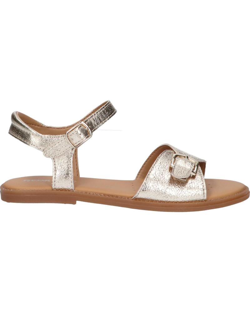 Sandalias de Niña GEOX J4535D 000BN J SANDAL KARLY C2010 PLATINUM C2010
