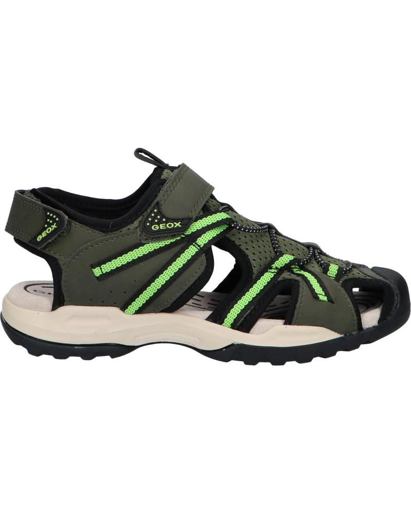 Sandalias de Mujer y Niña y Niño GEOX J450RB 014ME J BOREALIS C3222 MILITARY-GREEN