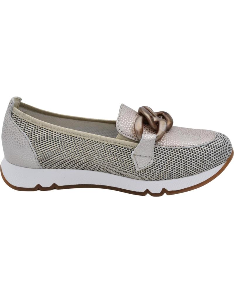 Sapatos de Mulher D`CUTILLAS DOCTOR CUTILLAS 82561 MOCASIN PLANTILLA EXTRAIBLE MUJER CHA CHAMPAGNE