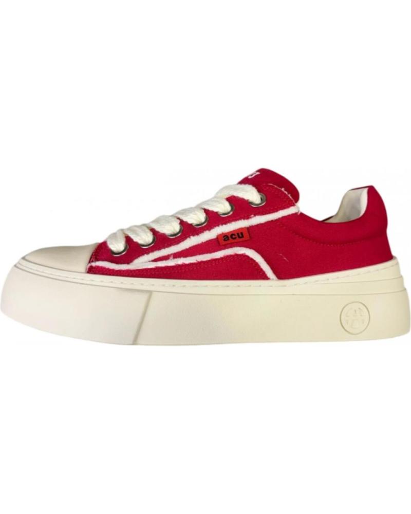 Deportivas de Hombre ACUPUNCTURE - ZAPATILLAS ROJAS PARA HOMBRE - AFC VULC RED ROJO