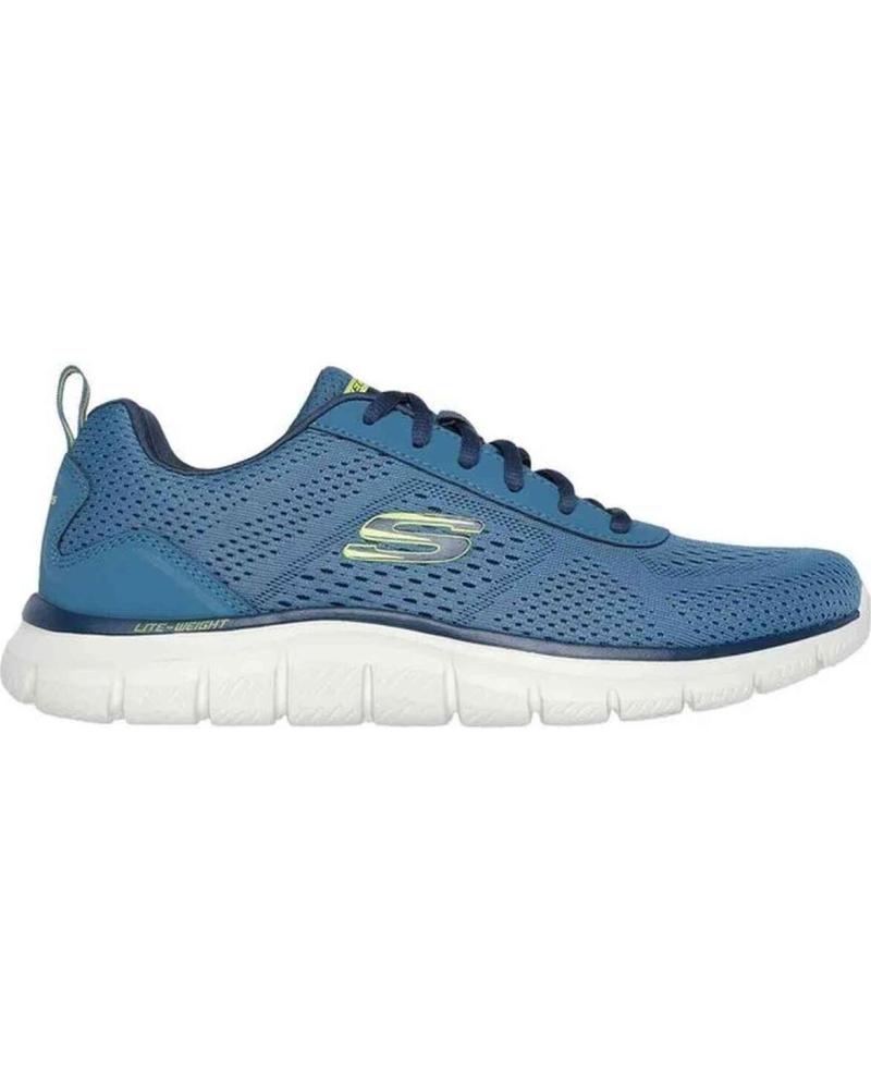 ZAPATILLAS SKECHERS TRACK-LESHUR SK232758 SLT AZUL AZUL