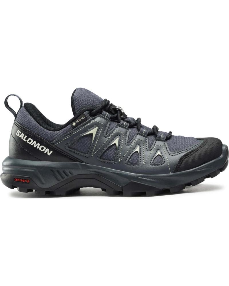 SALOMON X BRAZE GTX W ZAPATILLAS IMPERMEABLES AZUL MARINO AZUL