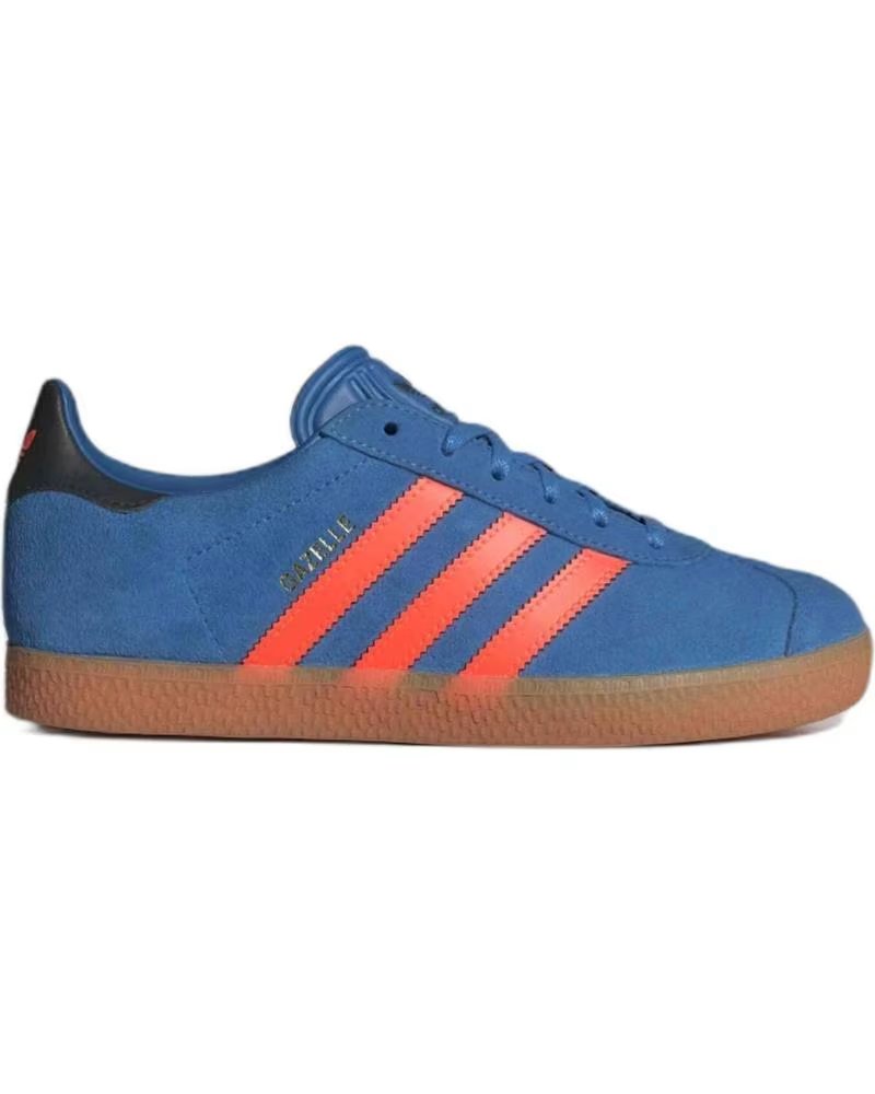 Deportivas de Niña y Niño Adidas Zapatillas Gazelle para Ninos Unisex en Color Azul