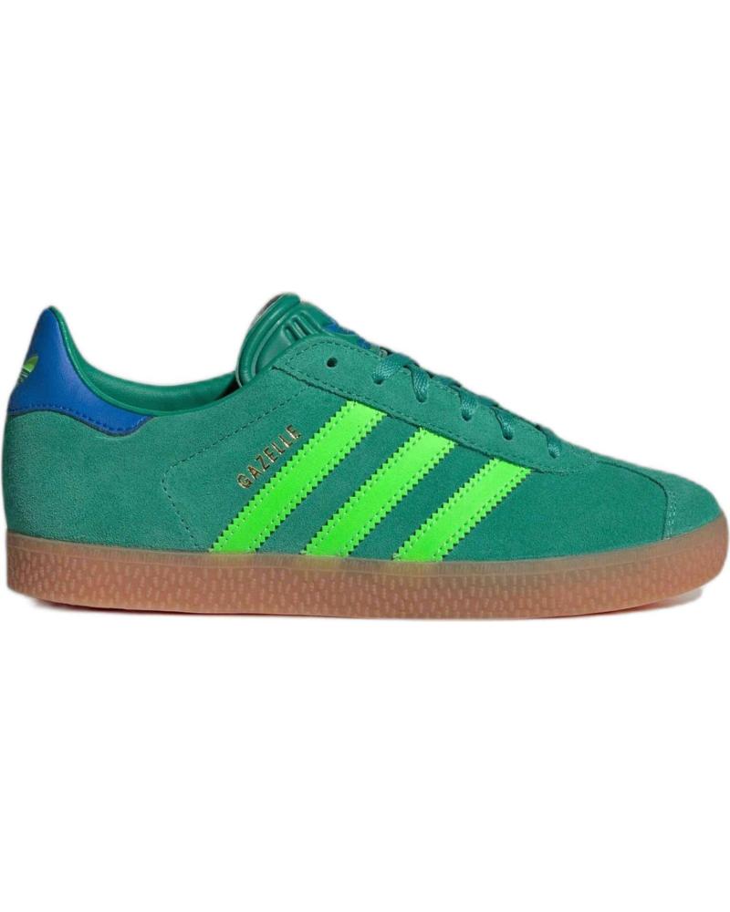 Deportivas de Mujer y Niña y Niño ADIDAS ZAPATILLAS GAZELLE UNISEX EN COLOR VERDE