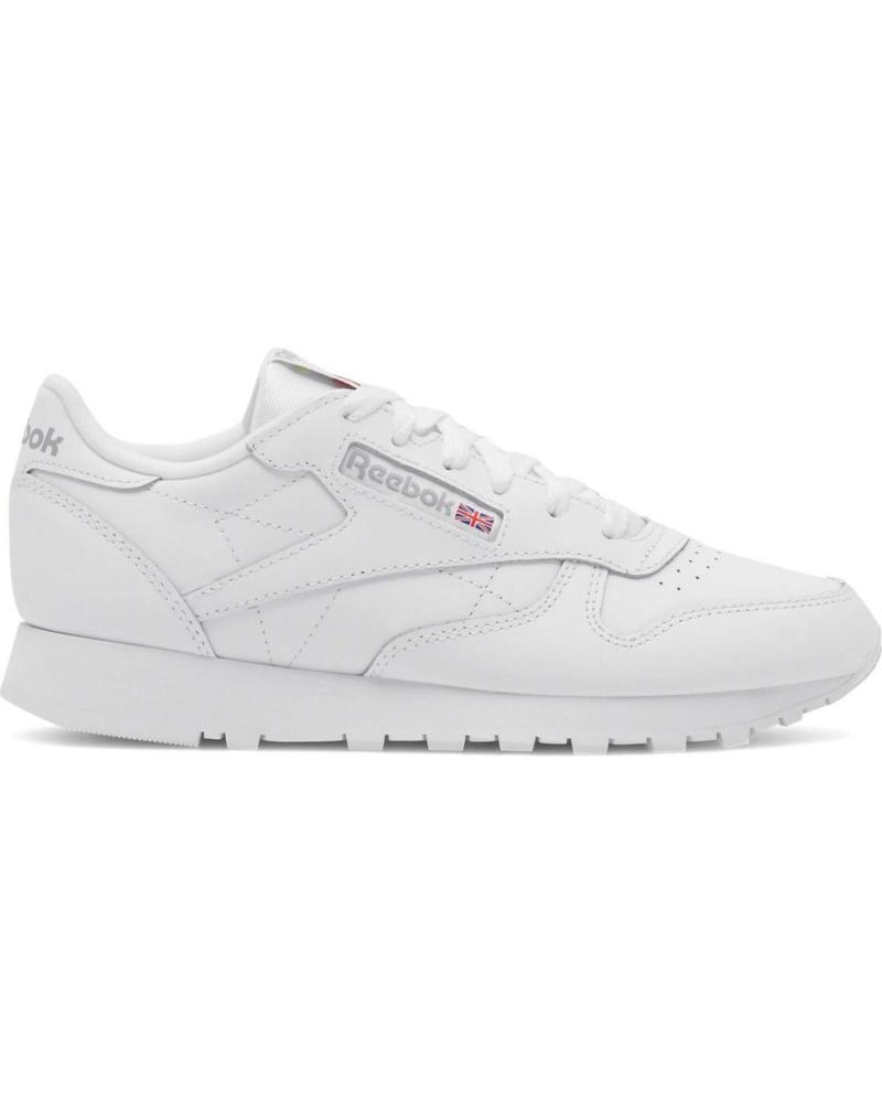 REEBOK CLASSIC LEATHER ZAPATILLAS CASUAL PARA MUJER BLANCO BLANCO