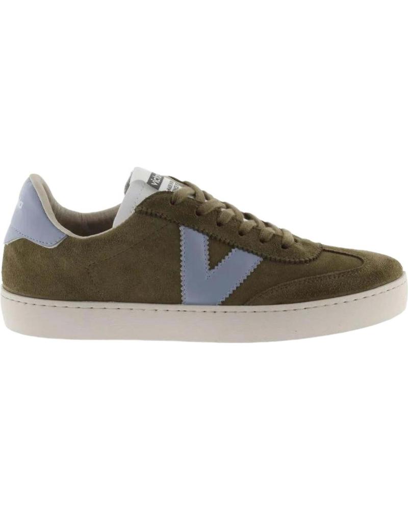 Deportivas de Mujer VICTORIA ZAPATILLAS BERLIN CICLISTA SERRAJE PARA UNISEX EN COLOR VERD VERDE
