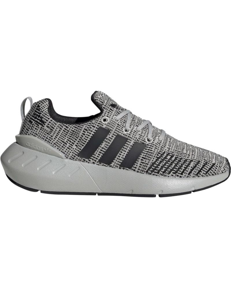 Deportivas de Mujer y Hombre y Niña y Niño ADIDAS MODELO SWIFT RUN 22 J PARA KIDS GRIS