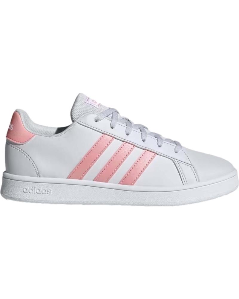 Deportivas de Niña ADIDAS MODELO GRAND COURT K DSHG BLANCO