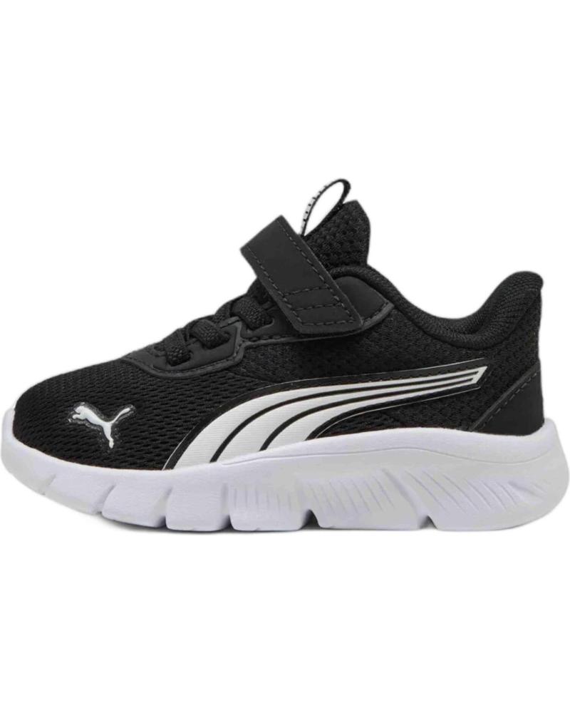PUMA ZAPATILLAS FLEXFOCUS MODERN AC PARA BEBÉ Y NIÑOS - NEGRO NEGRO