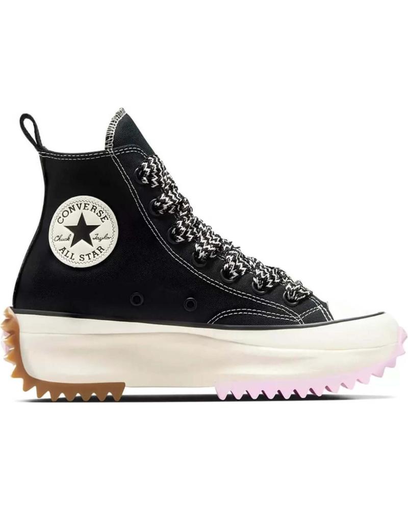 Deportivas de Mujer CONVERSE MODELO RUN STAR HIKE PARA UNI NEGRO