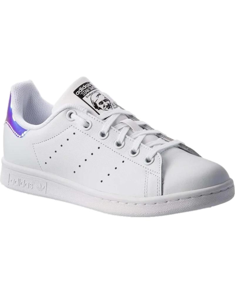 Deportivas de Mujer ADIDAS MODELO STAN SMITH J PARA MUJER BLANCO