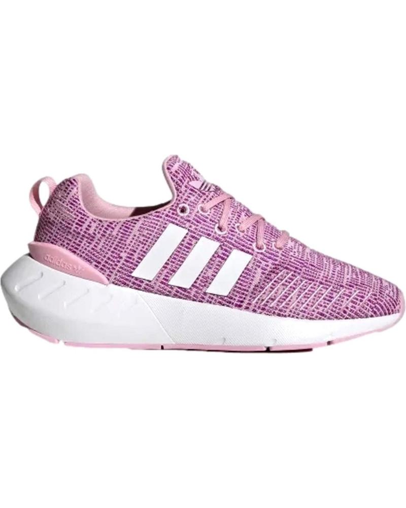 Deportivas de Mujer ADIDAS MODELO SWIFT RUN 22 J PARA KIDS ROSA