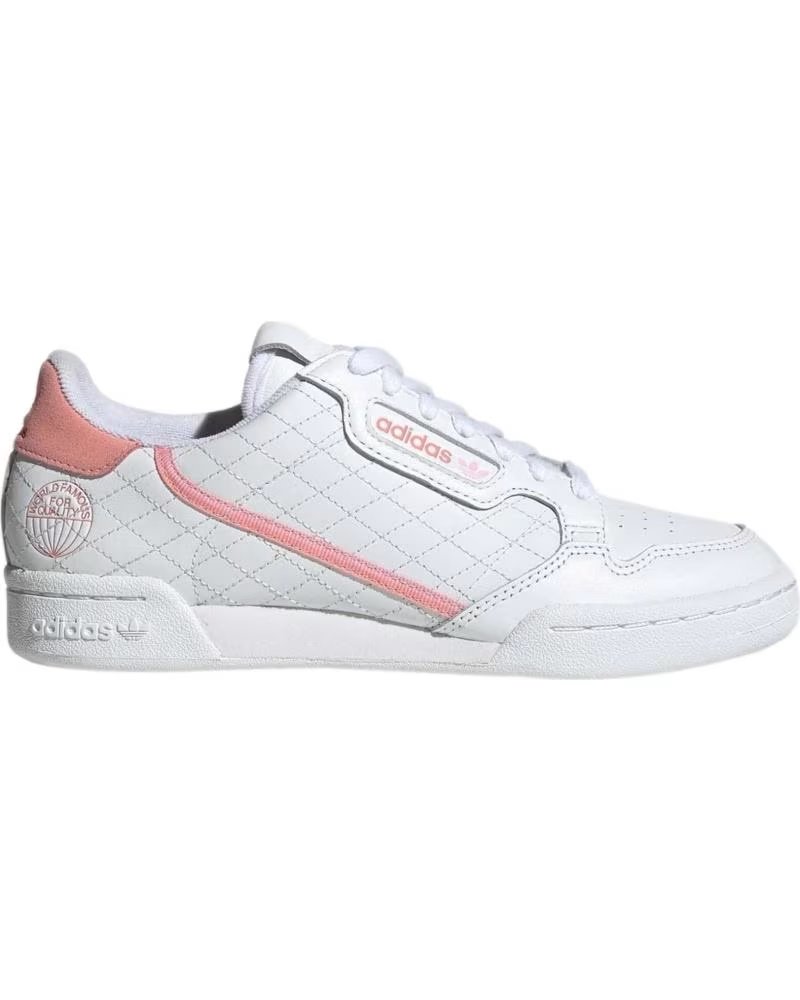 Deportivas de Mujer Adidas Modelo Continental 80 W para Mu Blanco