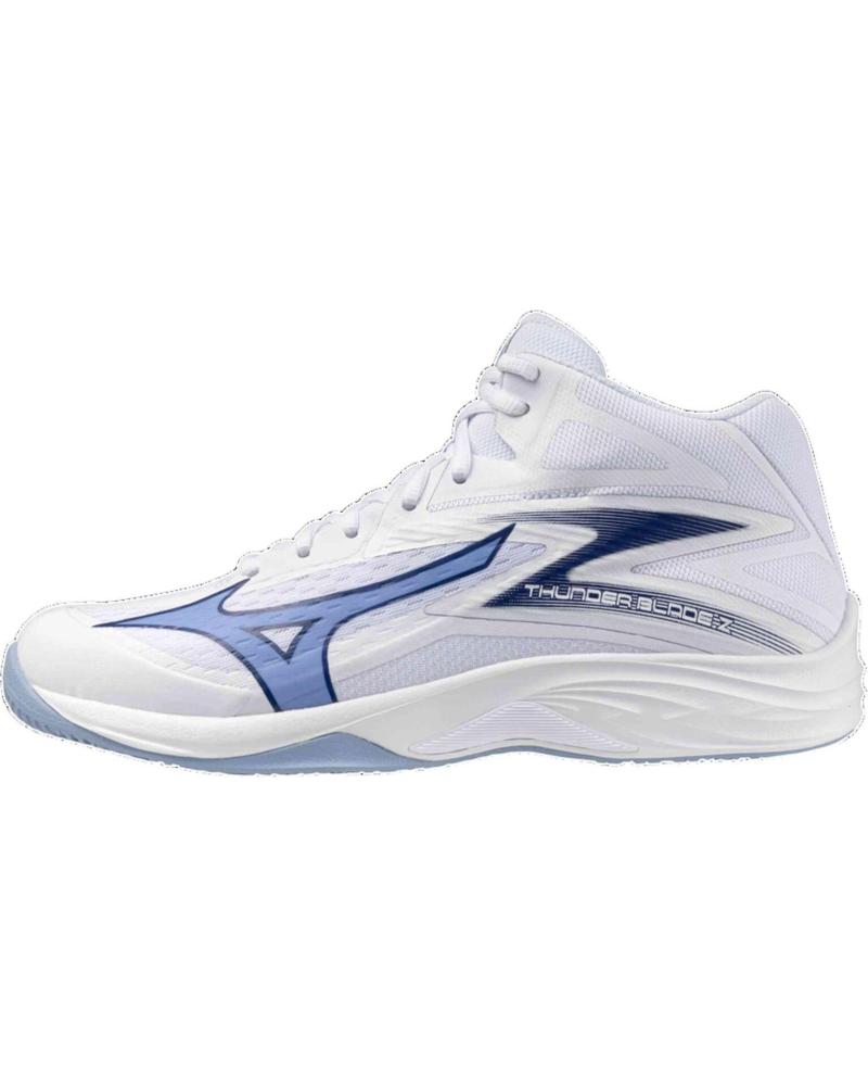Deportivas de Hombre y Mujer MIZUNO ZAPATILLAS THUNDER BLADE Z MID BLANCO