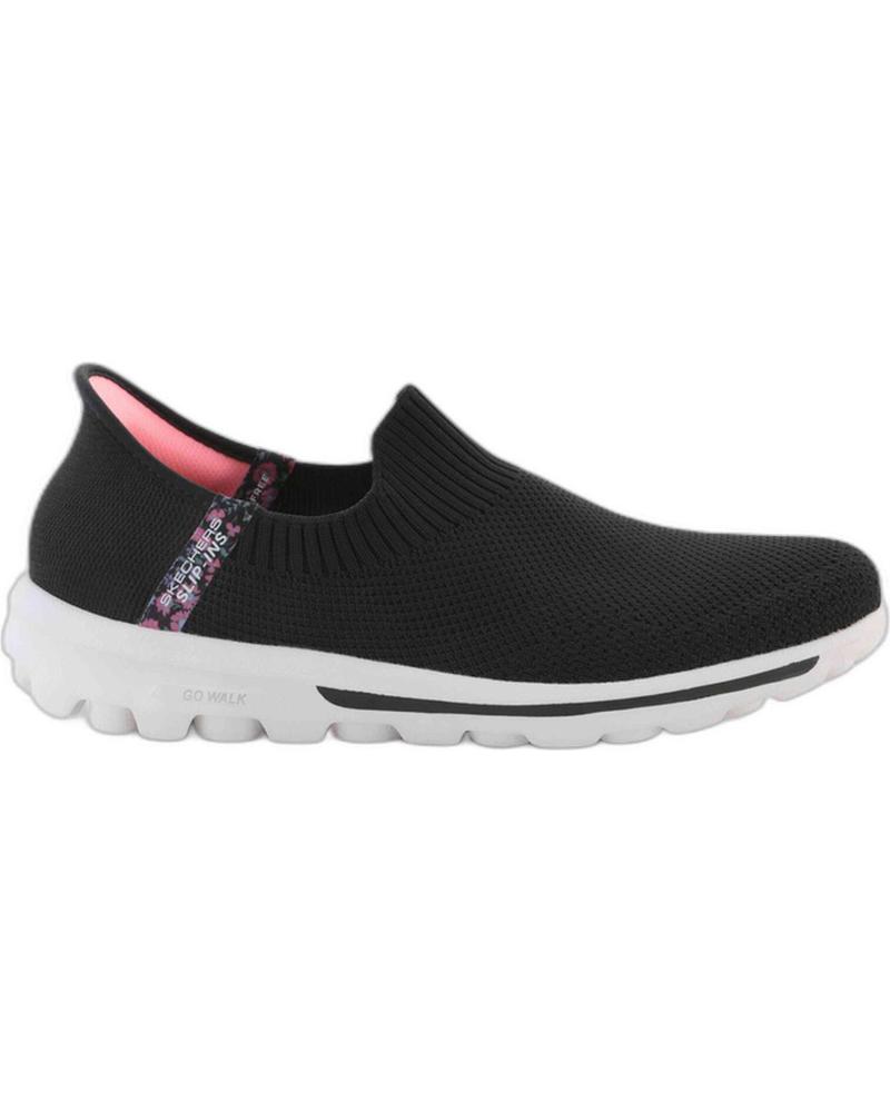 Deportivas de Mujer SKECHERS ZAPATILLAS GO WALK TRAVEL - TAH PARA MUJER EN COLOR NEGRO
