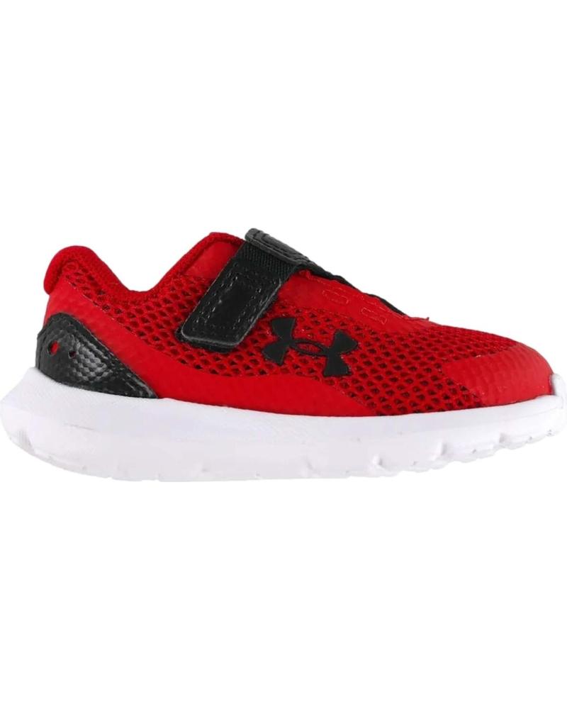 Deportivas de Niño UNDER ARMOUR ZAPATILLAS BINF SURGE 3 AC PARA NINOS EN COLOR ROJO