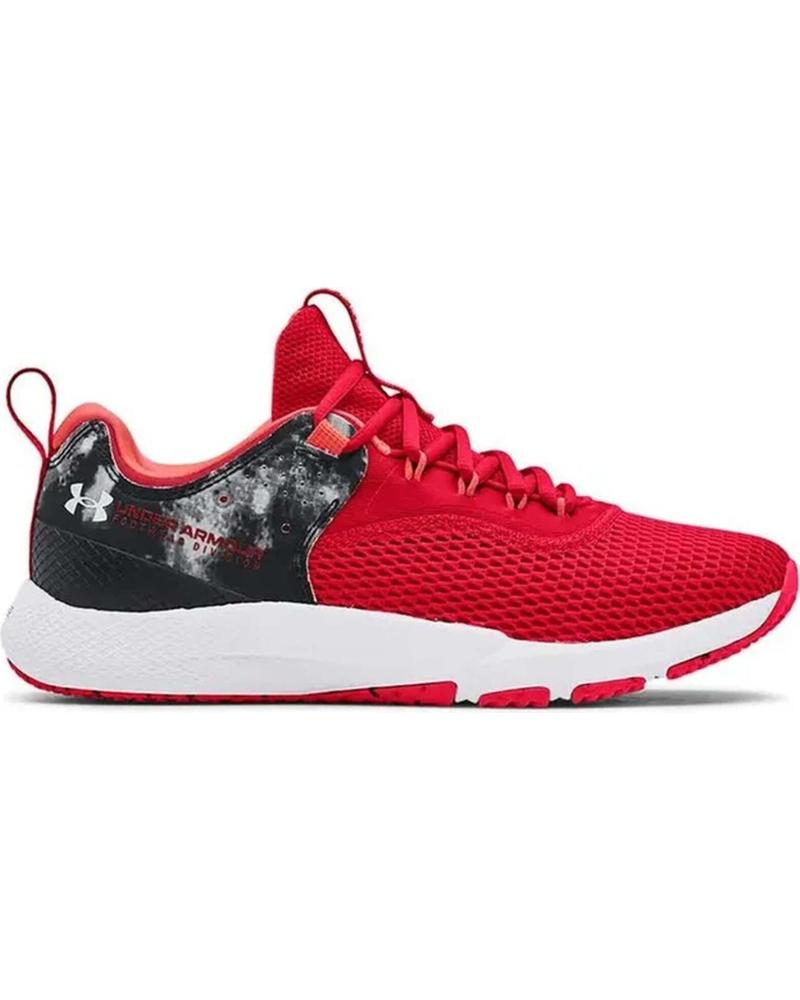 Deportivas de Hombre UNDER ARMOUR ZAPATILLAS CHARGED FOCUS PRINT PARA HOMBRE EN COLOR ROJO