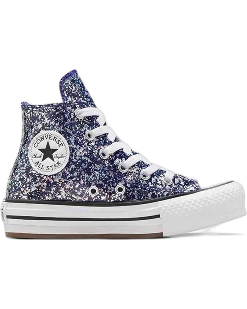 Deportivas de Niña y Niño Converse Zapatillas Chuck Taylor All Star Eva Lift para Ninos Unisex Azul