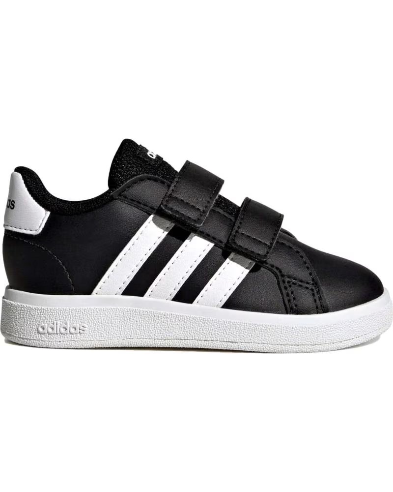 Deportivas de Niña y Niño Adidas Zapatillas Grand Court 2 0 Cf Blanco GW6523 Negro
