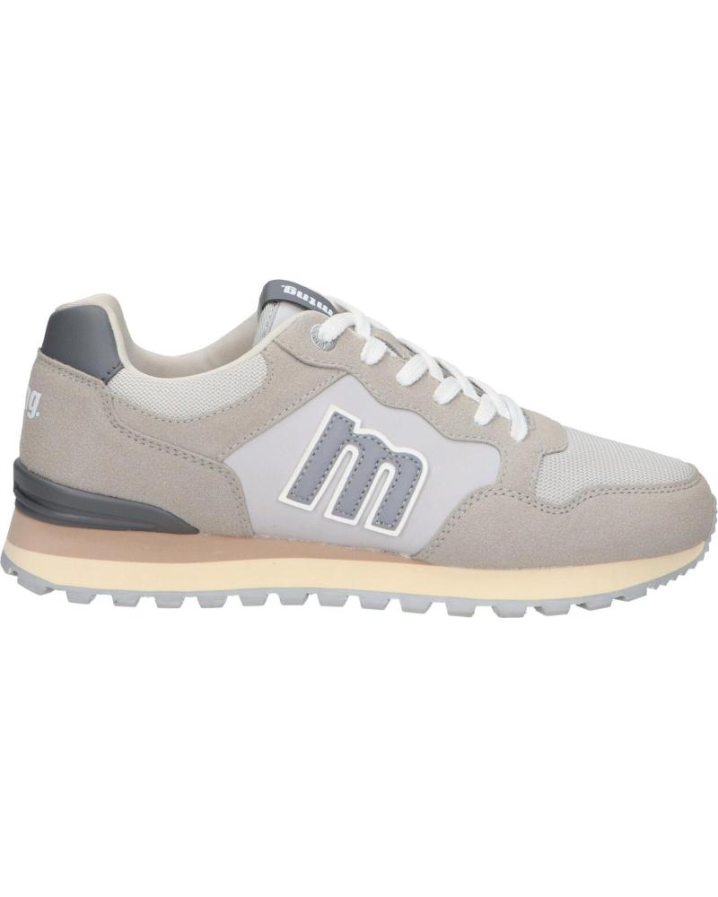ZAPATILLAS MTNG MUSTANG PLITY NOLE CASUAL HOMBRE GRIS C57374 - PLITY GRIS NOLE GRIS