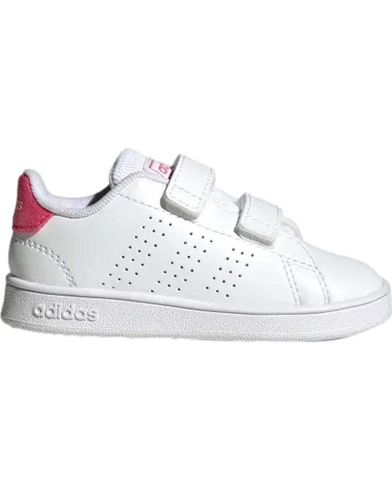 Deportivas de Niña ADIDAS ZAPATILLAS ADVANTAGE CF I PARA NINAS EN COLOR BLANCO