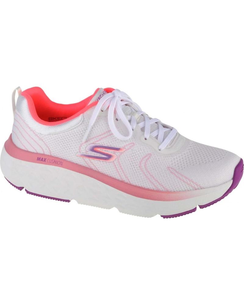 Deportivas de Mujer SKECHERS ZAPATILLAS MAX CUSHIONING DELTA PARA MUJER EN COLOR BLANCO
