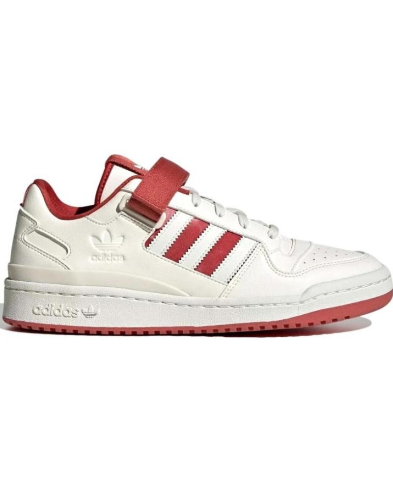 Deportivas de Hombre ADIDAS MODELO FORUM LOW PARA HOMBRE COLOR ROJO