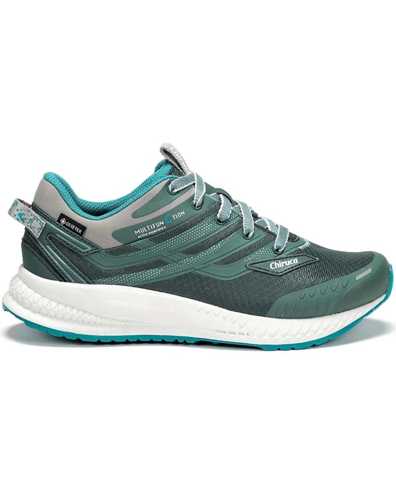 Deportivas de Mujer CHIRUCA ZAPATILLAS ARENAL 01 GORE-TEX PARA MUJER EN COLOR VERDE