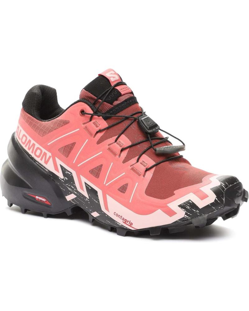 Deportivas de Mujer SALOMON ZAPATILLAS SPEEDCROSS 6 PARA MUJER EN COLOR ROSA