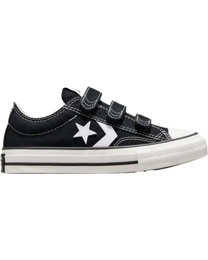 Deportivas de Niña y Niño Converse Zapatillas Star Player 76 para Ninos Unisex en Color Negro