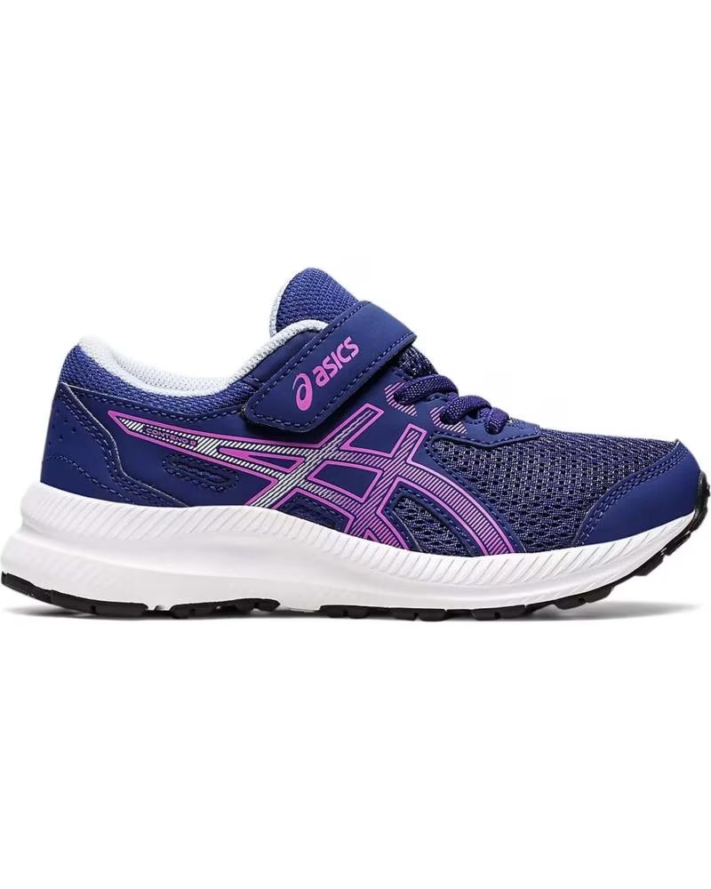 Deportivas de Niña y Niño Asics Zapatillas Contend 8 Ps para Ninos Unisex en Color Azul