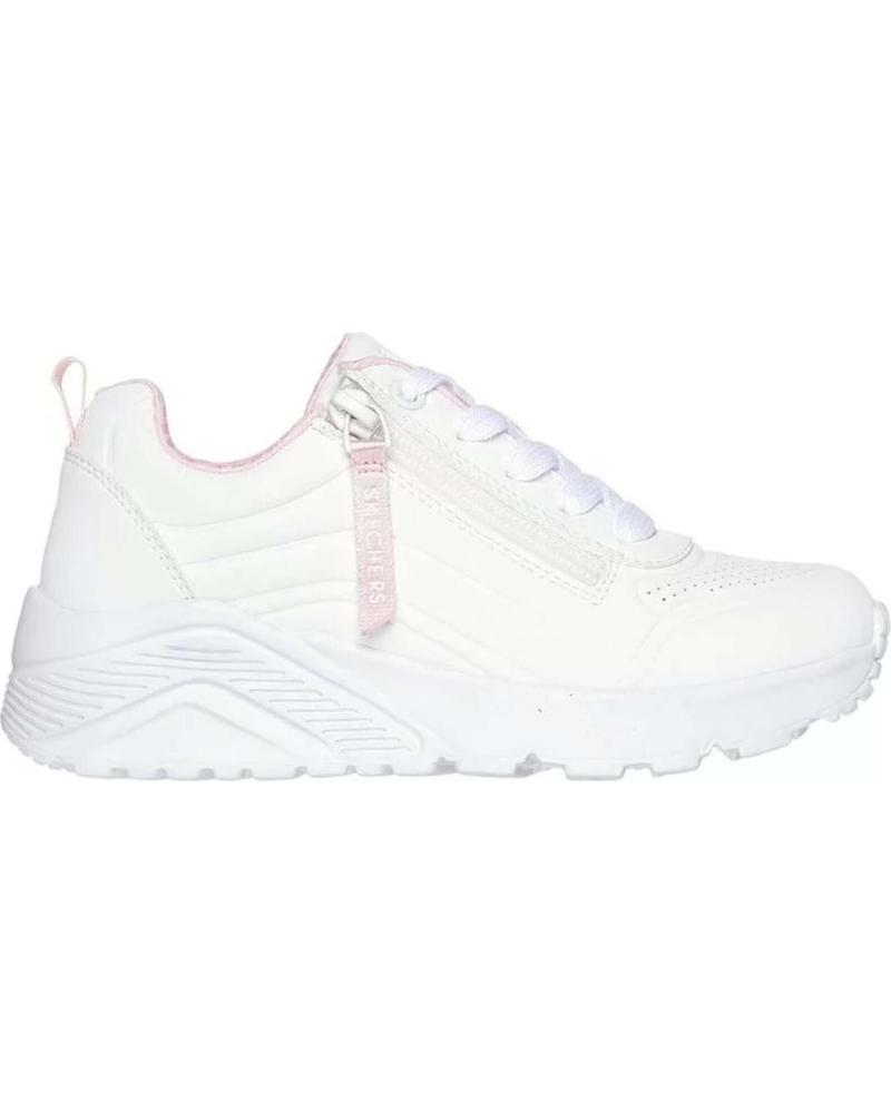 Deportivas de Mujer y Niña SKECHERS ZAPATILLAS SKECHERS UNO LITE-EASY ZIP 310387L PARA MUJER Y NIÑA - BLANCO WHITE