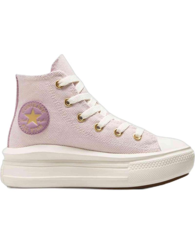 ZAPATILLAS CONVERSE CHUCK TAYLOR ALL STAR MOVE ROSA PARA NIÑOS UNISEX ROSA