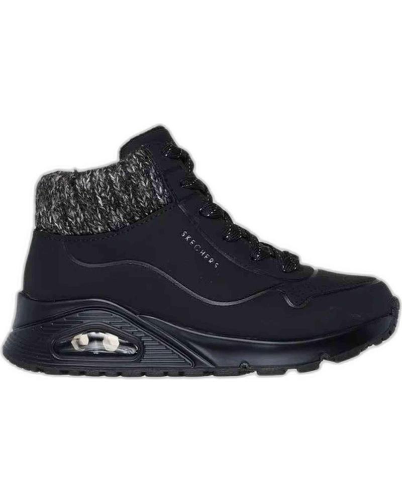 Deportivas de Mujer y Niña SKECHERS CALZADO MARCA MODELO UNO GEN1 PARA JUNIOR NEGRO