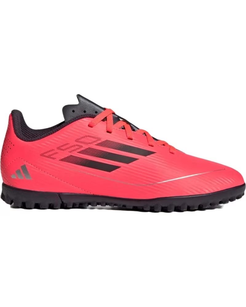 Adidas F50 Club Turf Jr - Botas de Fútbol para Niños Rojo