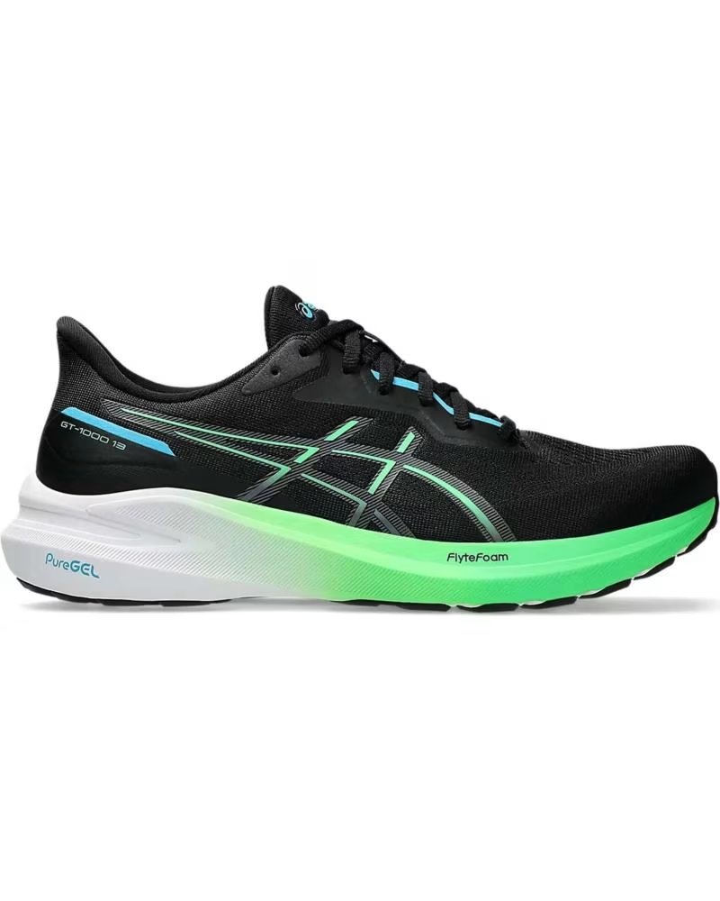 Deportivas de Hombre Asics Zapatillas GT-1000 13 para Hombre en Color Negro