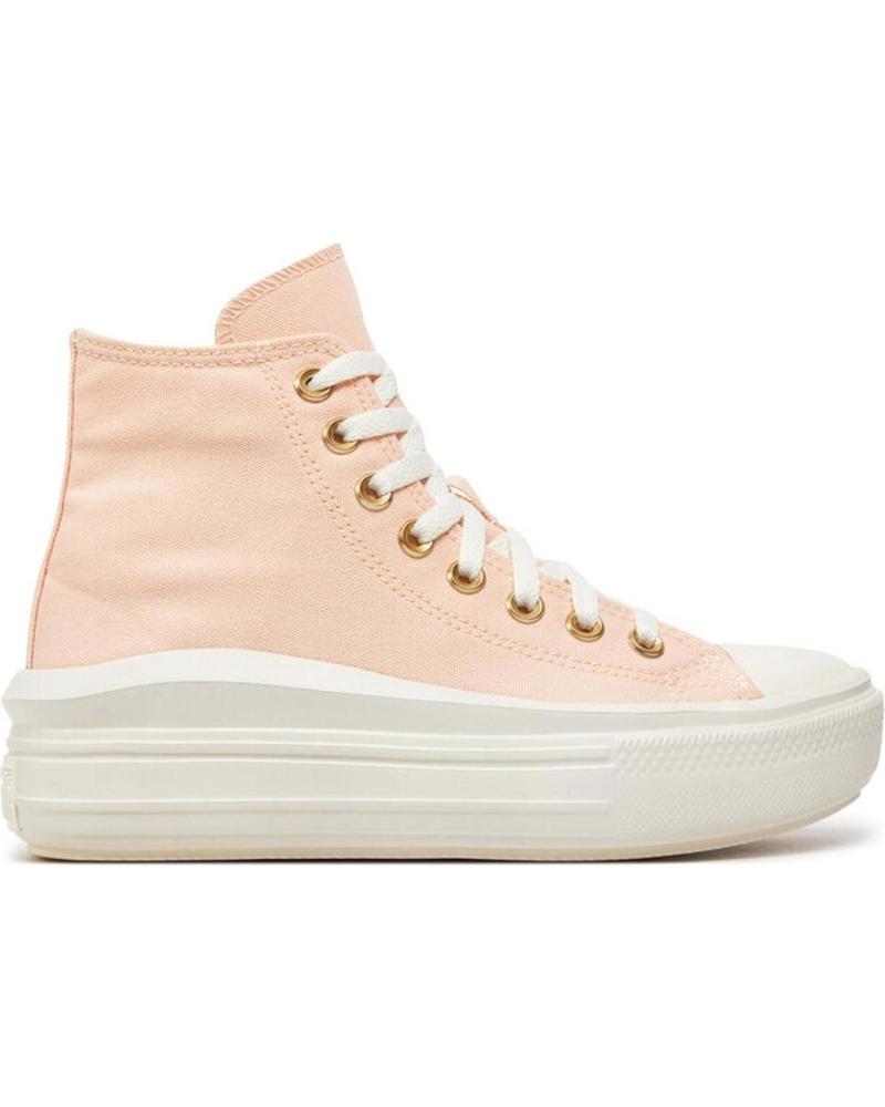 Deportivas de Mujer CONVERSE ZAPATILLAS CHUCK TAYLOR ALL STAR MOVE PARA MUJER EN COLOR RO ROSA