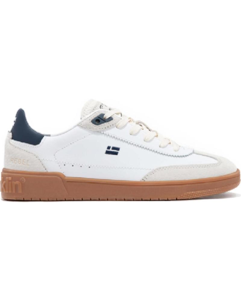 Sapatilhas de Mulher e Homem D FRANKLIN DEPORTIVO SNEAKERS CORDONES DR FRANKLIN WHITE