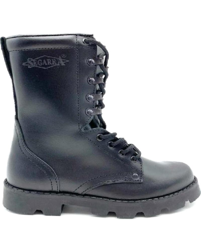 Botas de Mujer y Hombre SEGARRA - BOTA MILITAR NEGRO