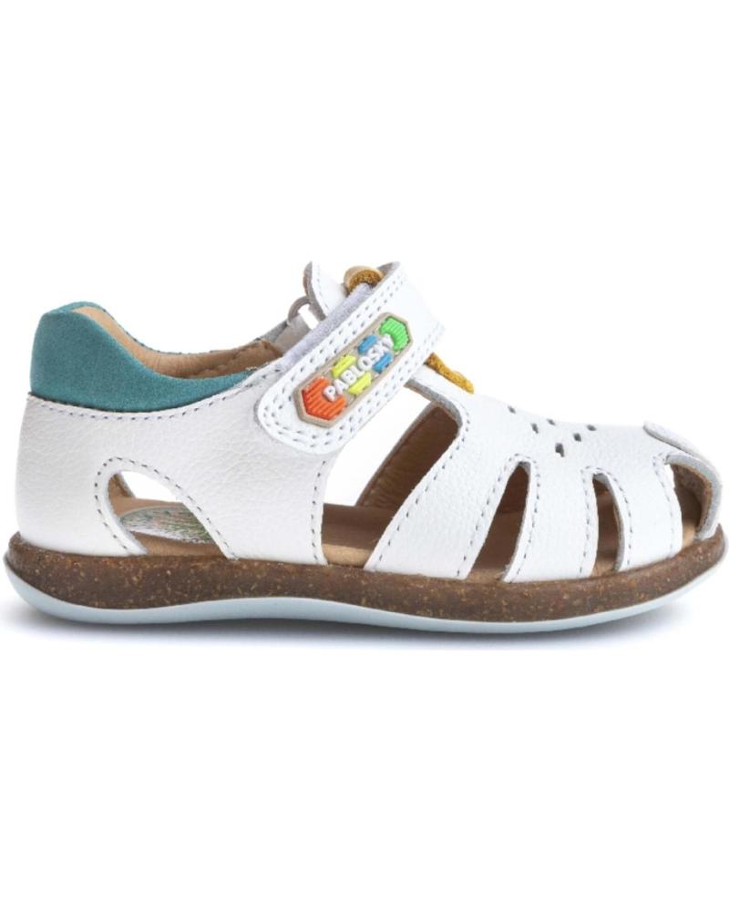 Sandalias de Niño PABLOSKY SANDALIAS 0420 PARA NINOS EN COLOR BLANCO