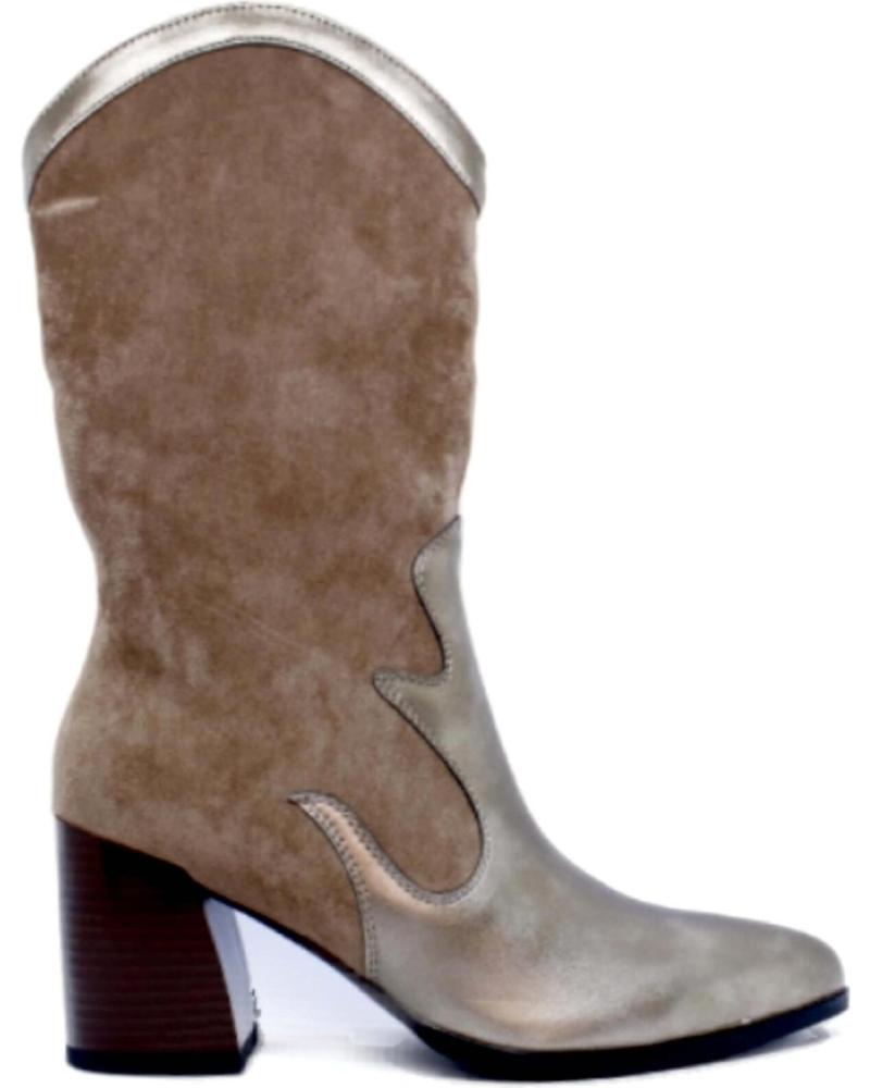 Botas de Mujer AZAREY BOTINES PARA MUJER EN COLOR MARRON