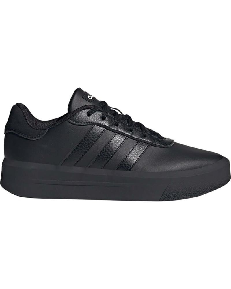 Deportivas de Mujer ADIDAS ZAPATILLAS COURT PLATFORM PARA MUJER EN COLOR NEGRO