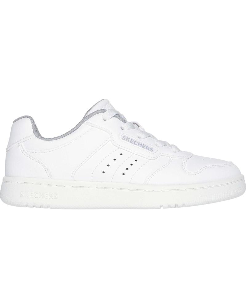 Deportivas de Mujer y Niño SKECHERS ZAPATILLAS QUICK STREET VORTON PARA NINOS UNISEX EN COLOR BL BLANCO